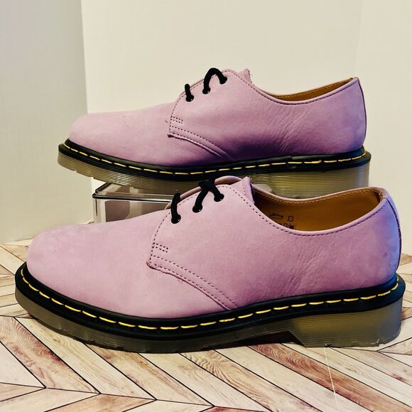 Dr Martens 1461 Iced II Buttersoft WP Lilac Oxford M 9 W 10 Nubuck Leather Soft - Picture 1 of 9